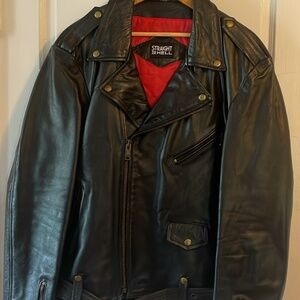 Leather Jacket - Straight To Hell - “Commando” Size 50 L